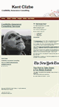 Mobile Screenshot of kentclizbe.com